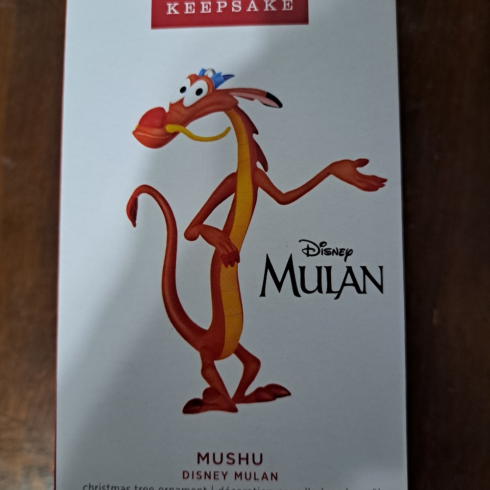 2023 Hallmark Mushu Ornament